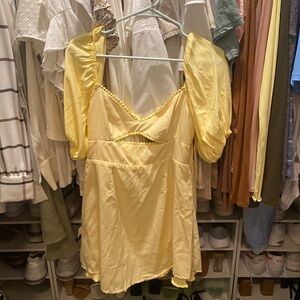 Yellow sundress Billie J Boutique